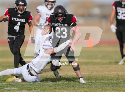 Thumbnail 1 in Wray vs. Strasburg (CHSAA 1A Semifinal) photogallery.