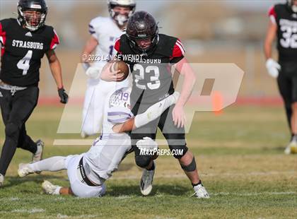 Thumbnail 2 in Wray vs. Strasburg (CHSAA 1A Semifinal) photogallery.