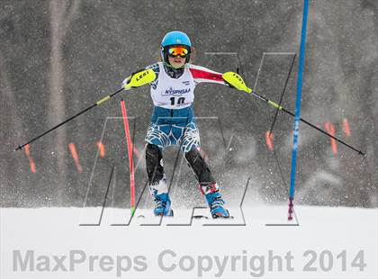 Thumbnail 1 in NYSPHSAA Alpine Championships (Slalom 1st Run - Bibs 1-30) photogallery.
