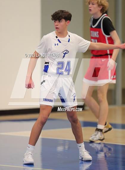 Thumbnail 3 in Denver Christian vs. Belleview Christian photogallery.