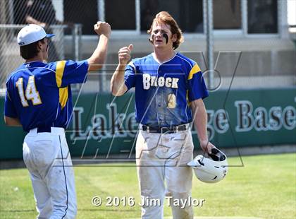 Thumbnail 2 in Brock vs Scurry Rosser (UIL 3A Bi-District Playoff) photogallery.