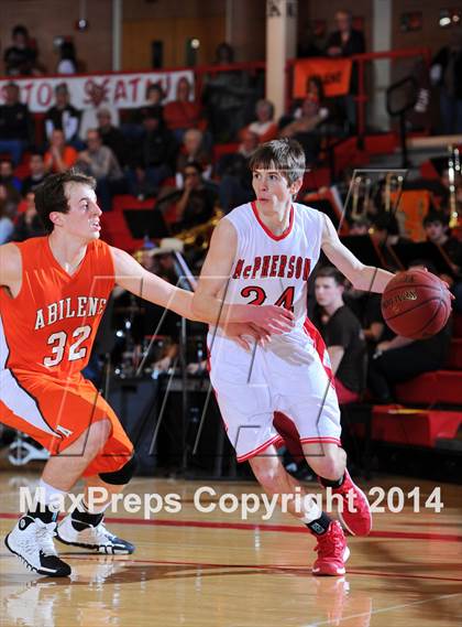 Thumbnail 3 in McPherson vs Abilene (McPherson Substate Final) photogallery.