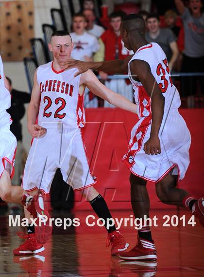 Thumbnail 1 in McPherson vs Abilene (McPherson Substate Final) photogallery.