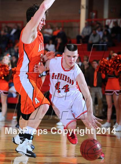 Thumbnail 2 in McPherson vs Abilene (McPherson Substate Final) photogallery.