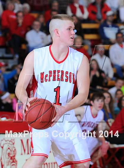 Thumbnail 3 in McPherson vs Abilene (McPherson Substate Final) photogallery.