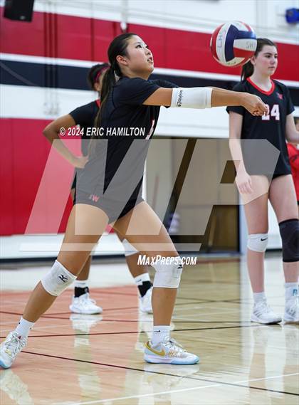 Thumbnail 1 in Harvard-Westlake vs. Cypress (Tae Kim Lakewood/Molten Classic) photogallery.