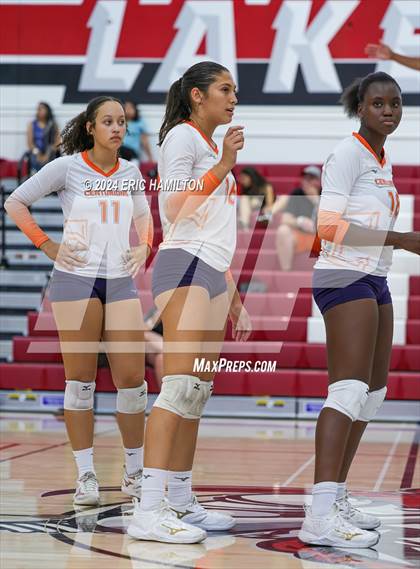 Thumbnail 2 in Harvard-Westlake vs. Cypress (Tae Kim Lakewood/Molten Classic) photogallery.