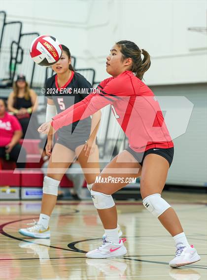 Thumbnail 1 in Harvard-Westlake vs. Cypress (Tae Kim Lakewood/Molten Classic) photogallery.