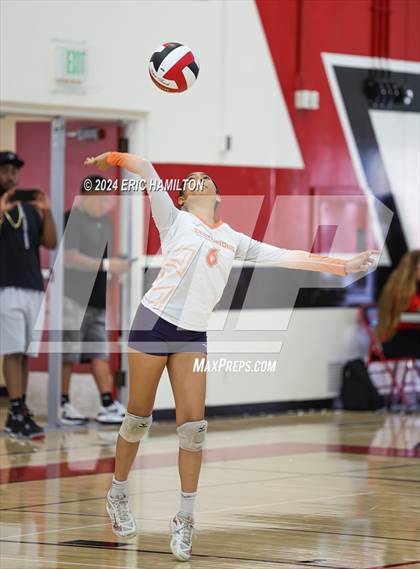 Thumbnail 3 in Harvard-Westlake vs. Cypress (Tae Kim Lakewood/Molten Classic) photogallery.
