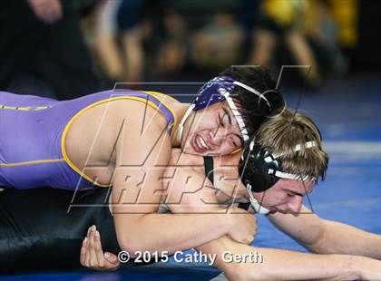 Thumbnail 3 in CIF SCVAL Wrestling Finals photogallery.