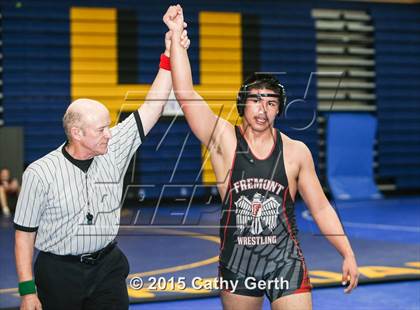 Thumbnail 2 in CIF SCVAL Wrestling Finals photogallery.