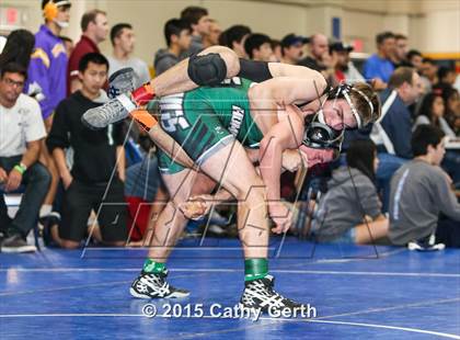 Thumbnail 3 in CIF SCVAL Wrestling Finals photogallery.