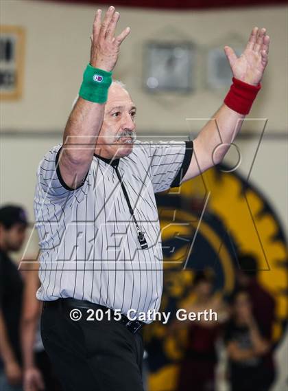 Thumbnail 2 in CIF SCVAL Wrestling Finals photogallery.