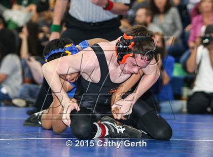 Thumbnail 2 in CIF SCVAL Wrestling Finals photogallery.