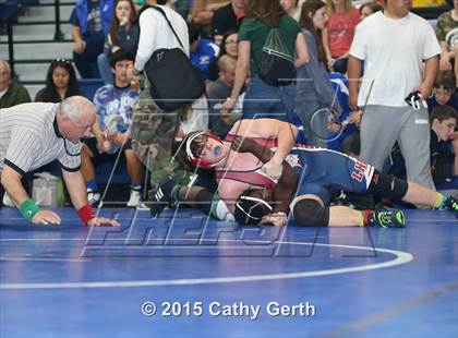 Thumbnail 2 in CIF SCVAL Wrestling Finals photogallery.