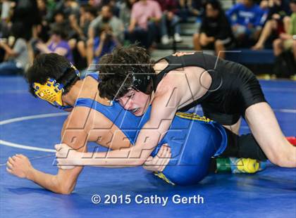 Thumbnail 1 in CIF SCVAL Wrestling Finals photogallery.