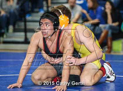 Thumbnail 3 in CIF SCVAL Wrestling Finals photogallery.