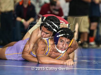 Thumbnail 2 in CIF SCVAL Wrestling Finals photogallery.