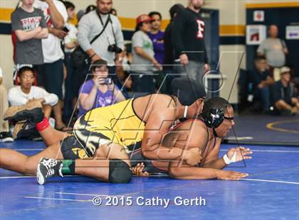 Thumbnail 3 in CIF SCVAL Wrestling Finals photogallery.