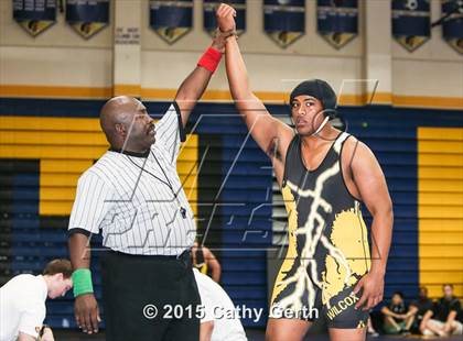 Thumbnail 1 in CIF SCVAL Wrestling Finals photogallery.