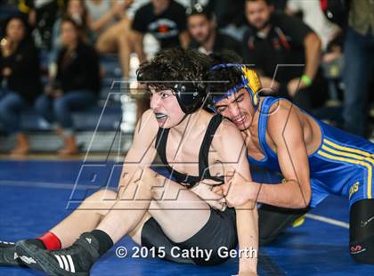 Thumbnail 1 in CIF SCVAL Wrestling Finals photogallery.