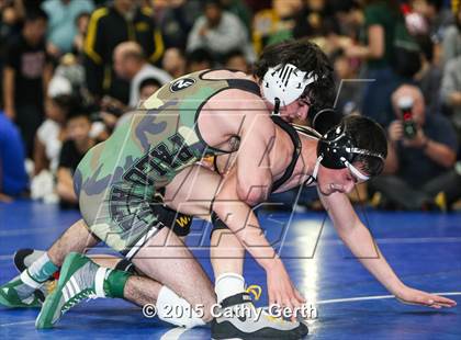 Thumbnail 2 in CIF SCVAL Wrestling Finals photogallery.
