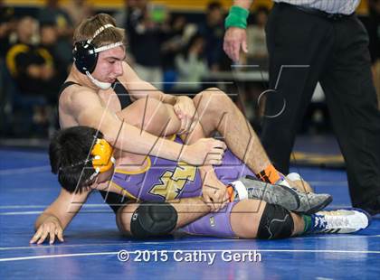 Thumbnail 1 in CIF SCVAL Wrestling Finals photogallery.