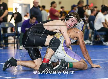 Thumbnail 3 in CIF SCVAL Wrestling Finals photogallery.