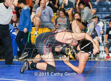 Thumbnail 3 in CIF SCVAL Wrestling Finals photogallery.