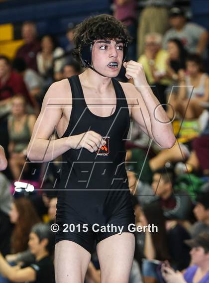 Thumbnail 3 in CIF SCVAL Wrestling Finals photogallery.