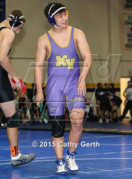 Thumbnail 2 in CIF SCVAL Wrestling Finals photogallery.
