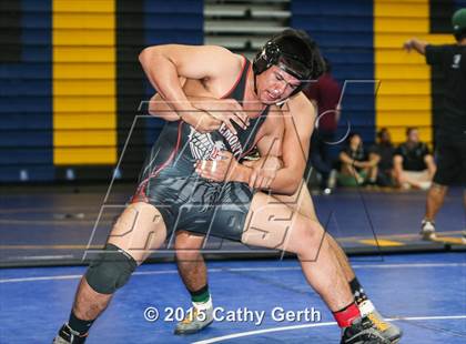 Thumbnail 2 in CIF SCVAL Wrestling Finals photogallery.