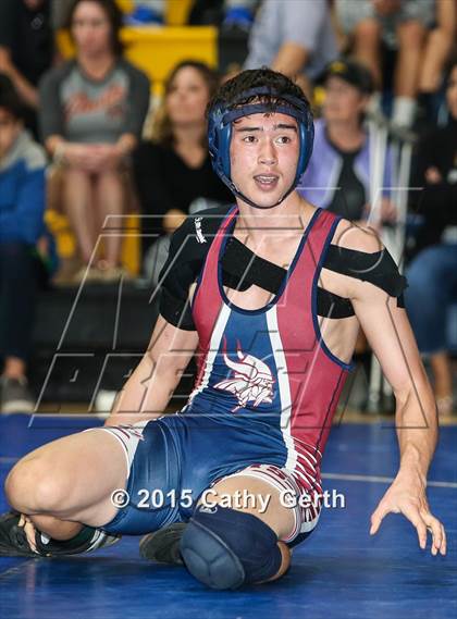 Thumbnail 1 in CIF SCVAL Wrestling Finals photogallery.