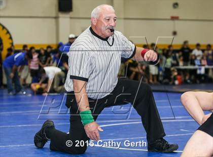 Thumbnail 2 in CIF SCVAL Wrestling Finals photogallery.
