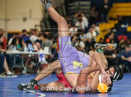 Thumbnail 1 in CIF SCVAL Wrestling Finals photogallery.