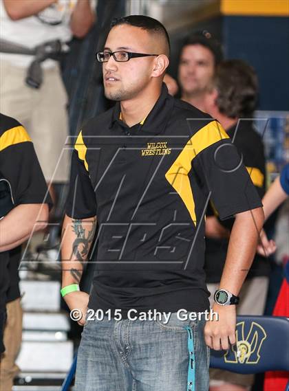Thumbnail 3 in CIF SCVAL Wrestling Finals photogallery.