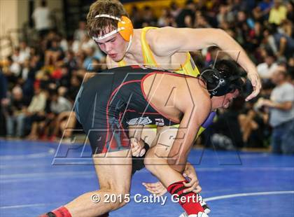 Thumbnail 2 in CIF SCVAL Wrestling Finals photogallery.