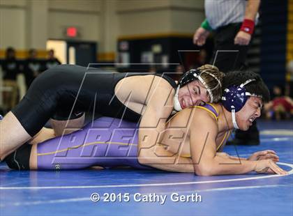 Thumbnail 2 in CIF SCVAL Wrestling Finals photogallery.