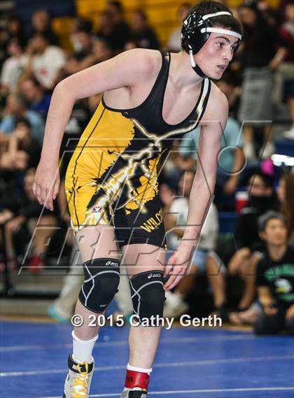 Thumbnail 2 in CIF SCVAL Wrestling Finals photogallery.