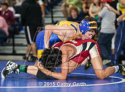 Thumbnail 3 in CIF SCVAL Wrestling Finals photogallery.