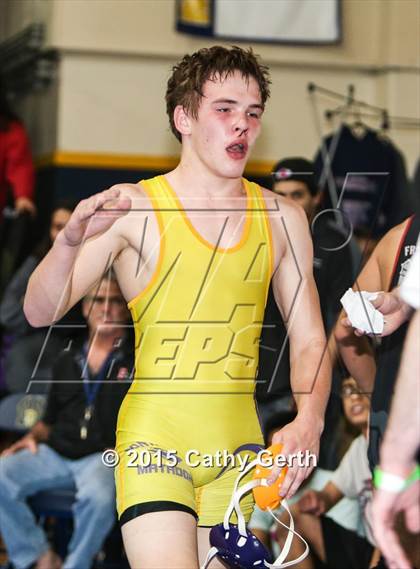 Thumbnail 2 in CIF SCVAL Wrestling Finals photogallery.