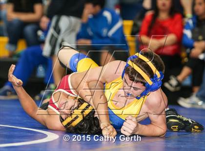 Thumbnail 2 in CIF SCVAL Wrestling Finals photogallery.