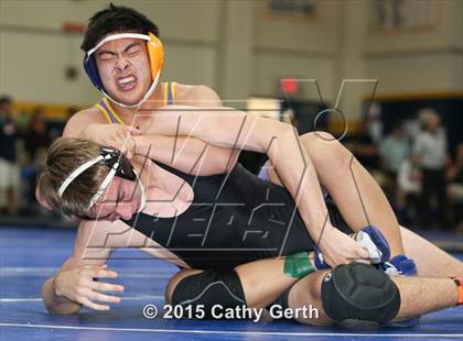 Thumbnail 3 in CIF SCVAL Wrestling Finals photogallery.
