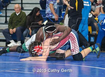 Thumbnail 1 in CIF SCVAL Wrestling Finals photogallery.