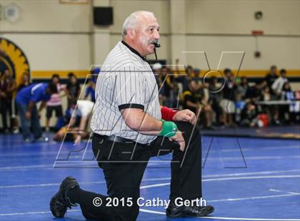 Thumbnail 3 in CIF SCVAL Wrestling Finals photogallery.
