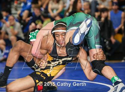 Thumbnail 3 in CIF SCVAL Wrestling Finals photogallery.
