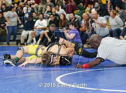 Thumbnail 1 in CIF SCVAL Wrestling Finals photogallery.