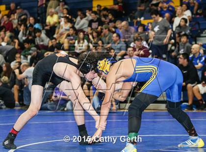 Thumbnail 1 in CIF SCVAL Wrestling Finals photogallery.