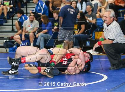Thumbnail 2 in CIF SCVAL Wrestling Finals photogallery.