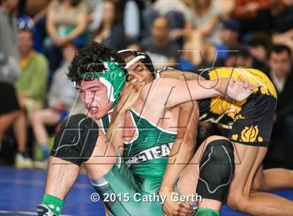Thumbnail 2 in CIF SCVAL Wrestling Finals photogallery.